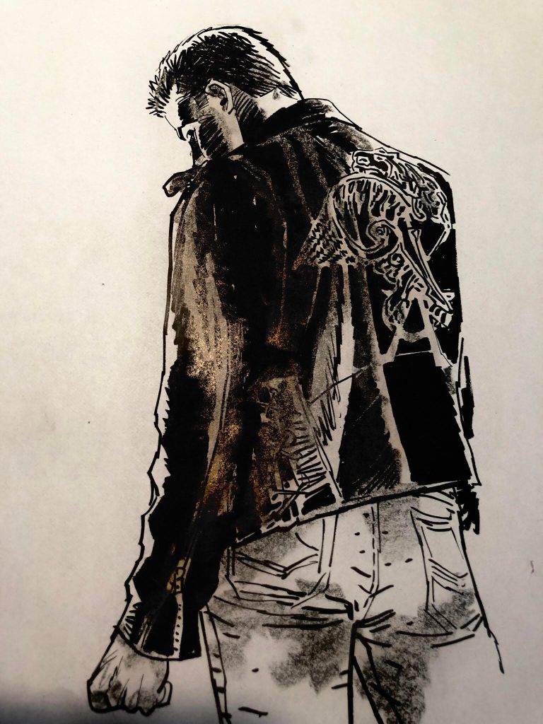 Drawing by Dan Panosian